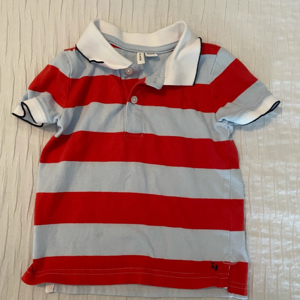 Janie and Jack rugby polo